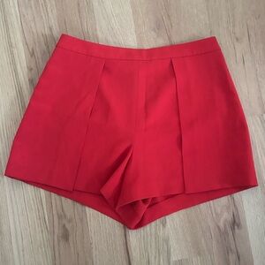 Alice + Olivia Red Women's Shorts